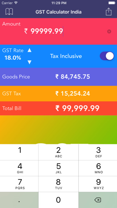 GST Calculator India GST App screenshot 4