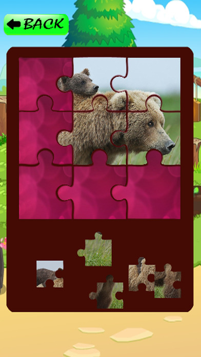 Big Bear Jigsaw Puzzles For Kids Learning Games screenshot 3