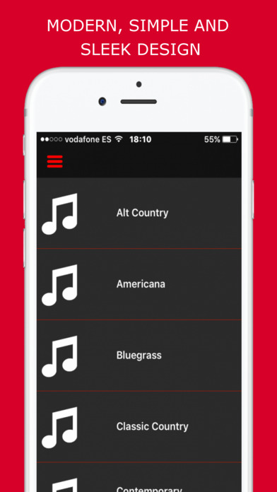 Country Music - Radio Stations screenshot 3