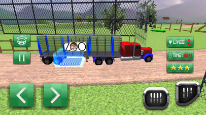 Forest Animal Cargo Modern Truck game screenshot 2