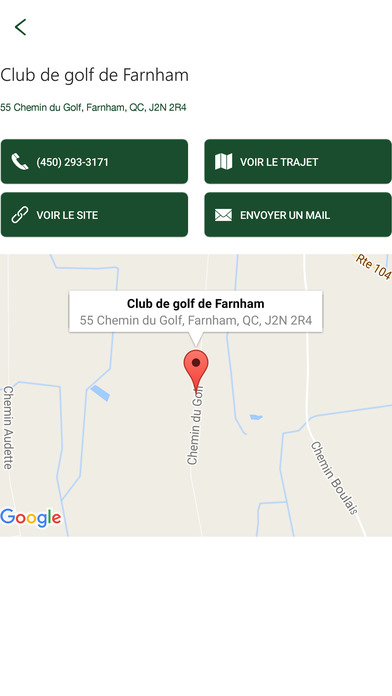 Golf Farnham screenshot 3