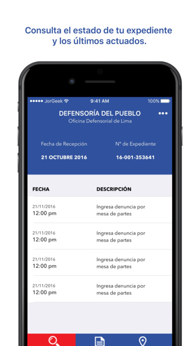 Defensoría del Pueblo Perú screenshot 3