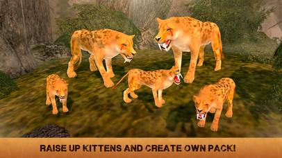 Sabertooth Tiger Survival Simulator screenshot 3