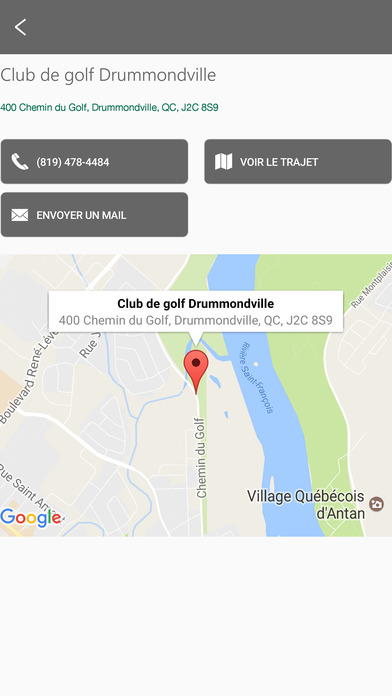 Golf Drummondville screenshot 3