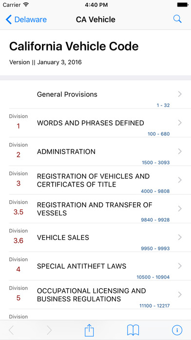 App Shopper: California Vehicle Code (LawStack Series) (Reference)