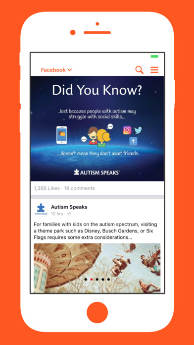 The IAm Autism Speaks App screenshot 2