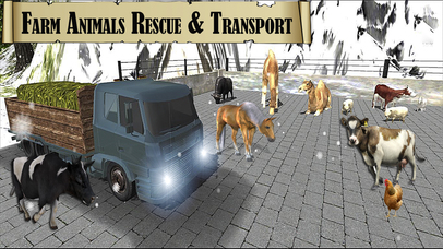 Animal Rescue Truck: Offraod Farm Transportation screenshot 4