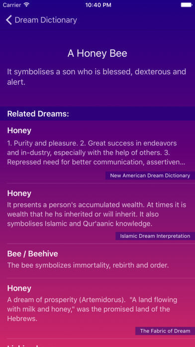 Dream Dictionary-Dream Reading screenshot 2