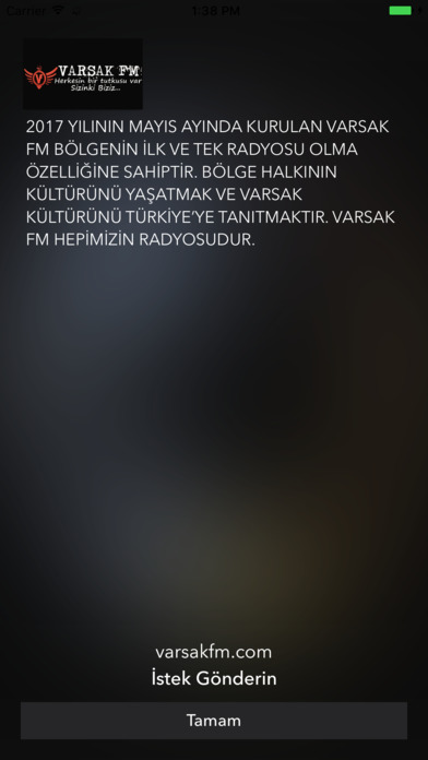 VARSAK FM screenshot 2