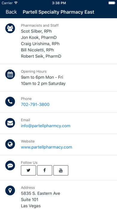 Partell Specialty Pharmacy screenshot 2