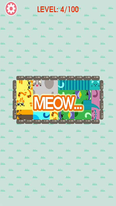 Neko Meow Puzzle Block screenshot 2