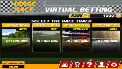Horse Race Virtual Betting screenshot 2