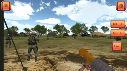 Commando Terror Attack : Rocket Launcher screenshot 2