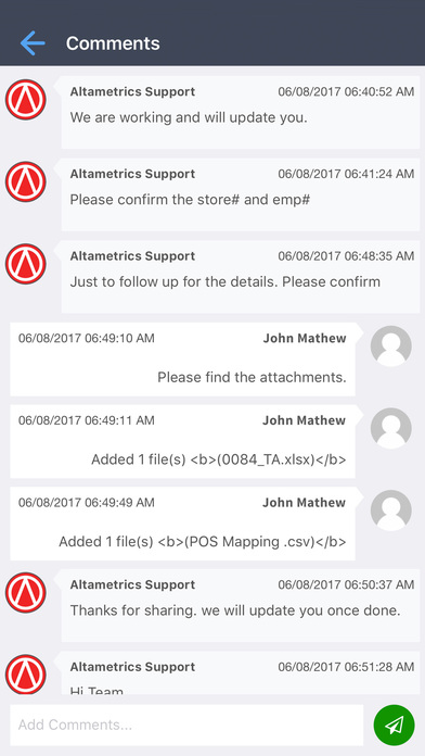 Altametrics Support Portal screenshot 3
