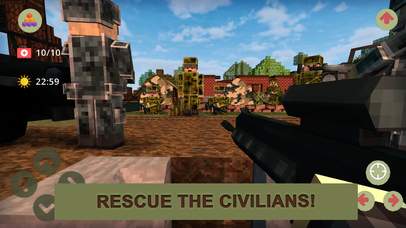 Square Army: Survival screenshot 2