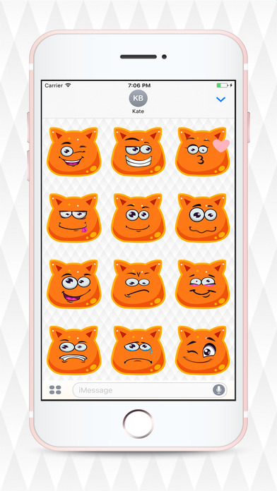 Animated Cat Stickers for Messaging screenshot 2