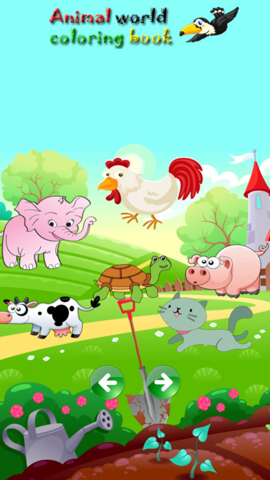 Animal coloring book For Learning screenshot 2