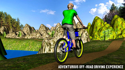 Crazy Bicycle Uphill - BMX Rider Stunts screenshot 2