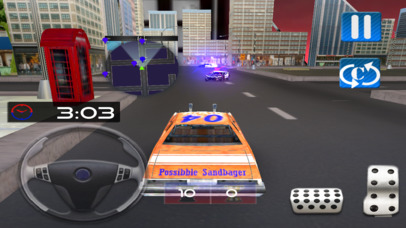Amazing Police Pursuit Car 3d screenshot 4