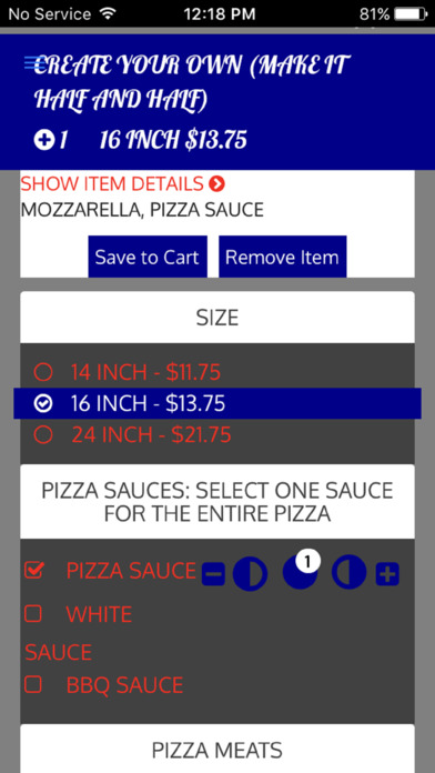 Cosmo's Pizza screenshot 3