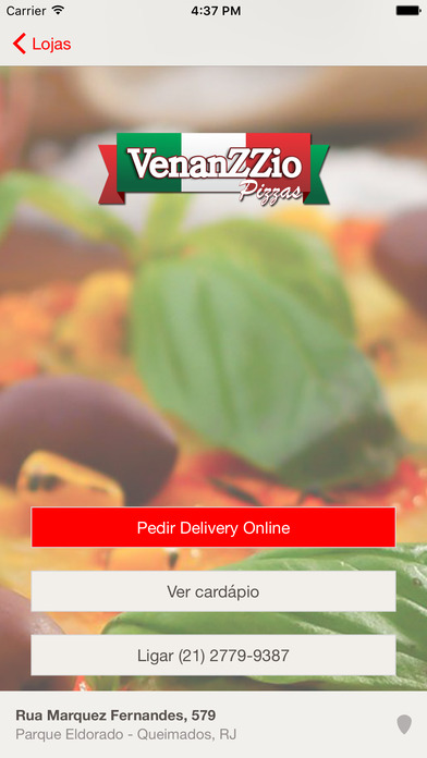 Venanzzio Pizzas screenshot 2