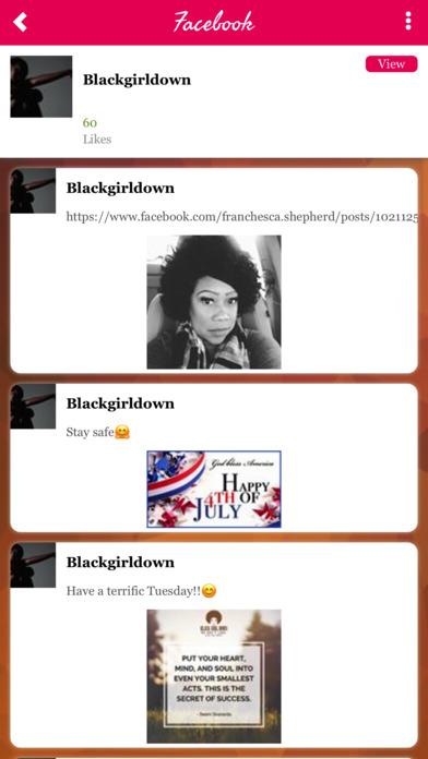 Olivia, BlackGirlDown screenshot 3