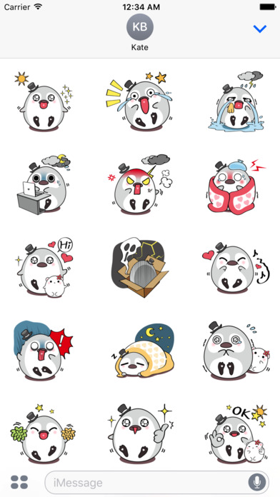 Penguins Animated Stickers screenshot 3