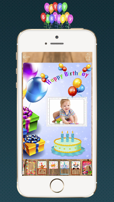 Create birthday photo frames screenshot 2