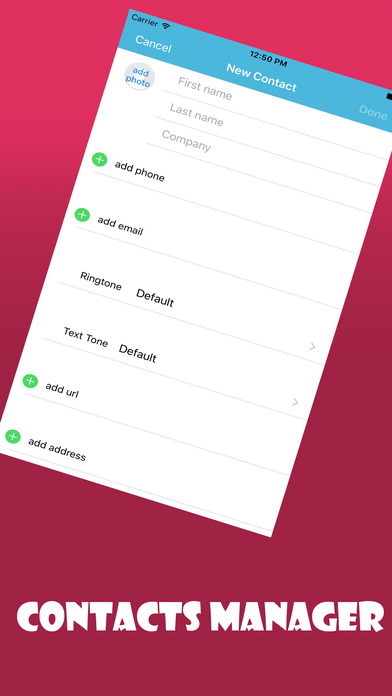 My Smart Contacts Manager screenshot 3