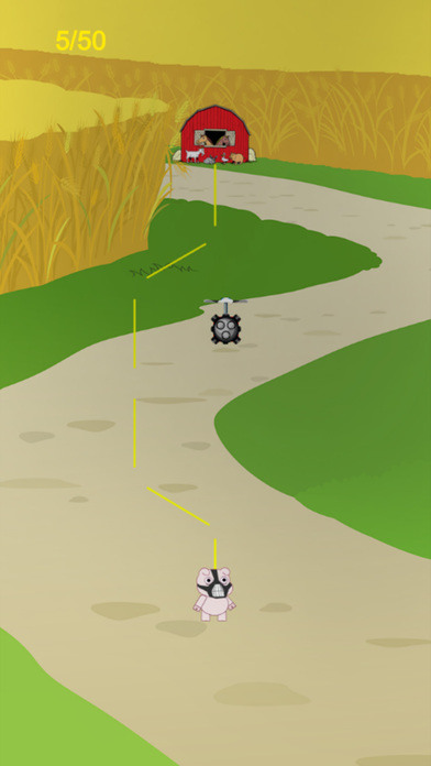 Bane villain Pig Avoid Obstacles Farm House screenshot 2