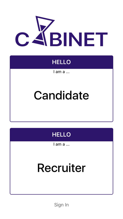 My Cabinet - Recruiting screenshot 2