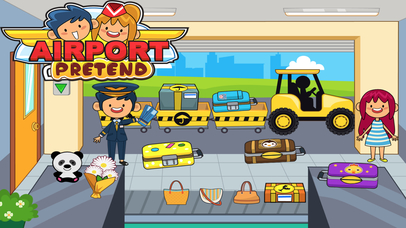 My Pretend Airport - Kids Imaginary Travel Town screenshot 4