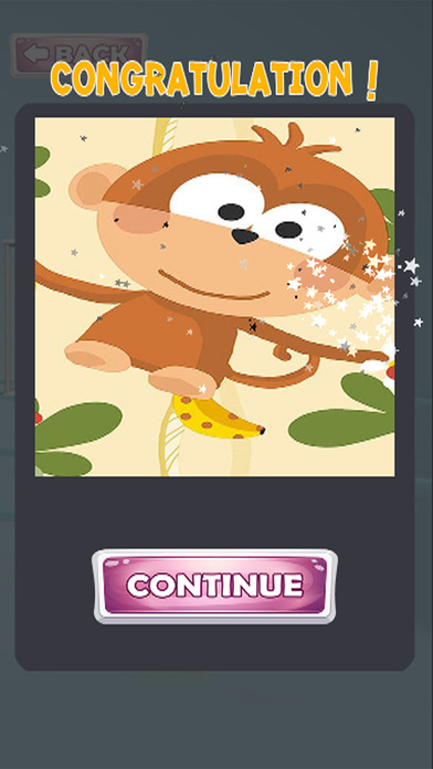 Animal Education Games For Monkey Jigsaw screenshot 4