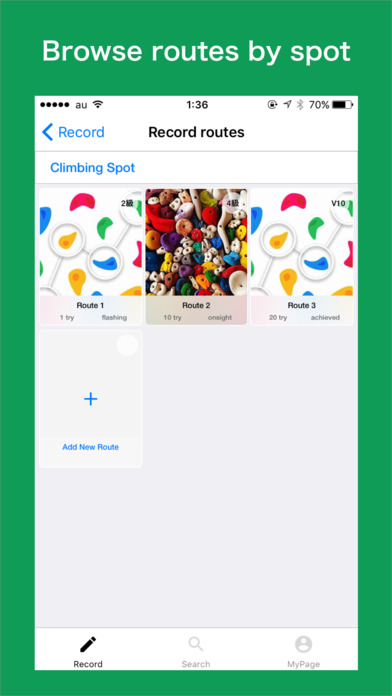Boulder - climbing support app screenshot 4