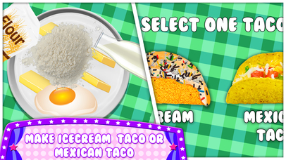 My Tacos Shop - DIY Ice Cream & Mexican Taco Maker screenshot 2