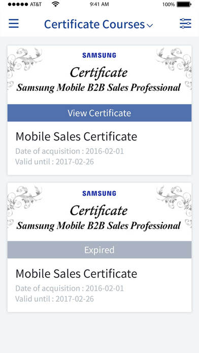 Samsung MBA screenshot 3