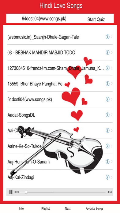 iHindi - Hindi Love Songs screenshot 3