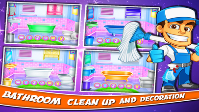 Bathroom Clean Up Game screenshot 4
