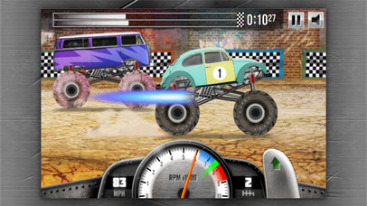 Monster Truck Racing - street car speed race game screenshot 3