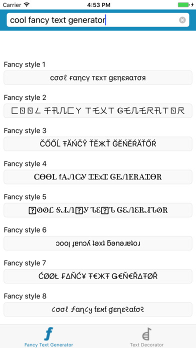 Font Generator - Fonts App screenshot 2