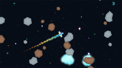 太空飞行 - 趣味竞速游戏 screenshot 3