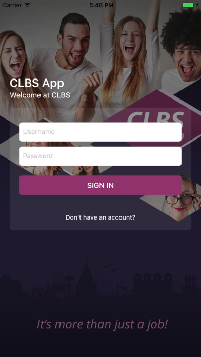 CLBS App screenshot 2