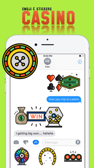 Casino Emoji & Stickers screenshot 2