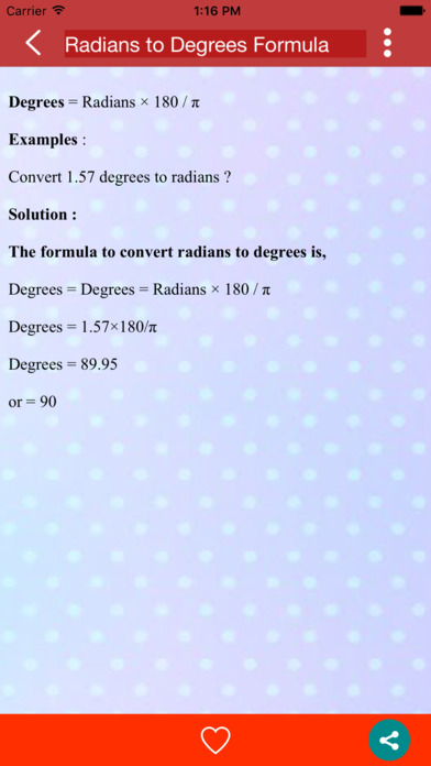 Top Maths Formulas screenshot 2