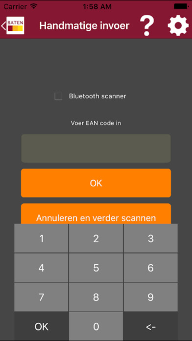 Baten Scan & Bestel App screenshot 4
