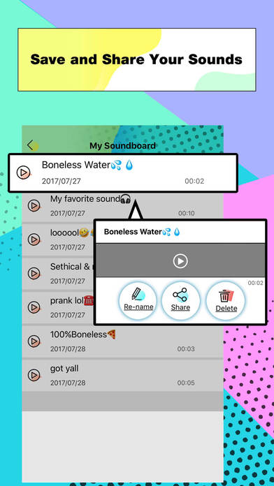 Boneless Soundboard & Meme Maker screenshot 4