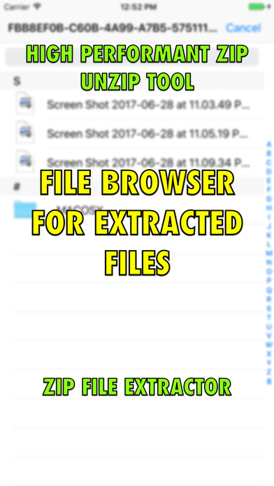 Zip File Extractor screenshot 3