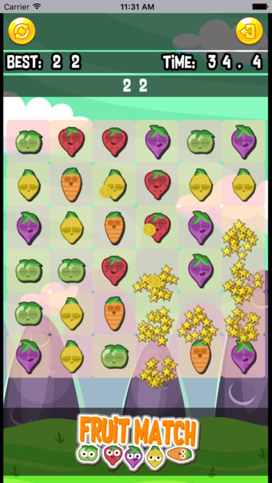 水果对对碰－经典消除小游戏 screenshot 3
