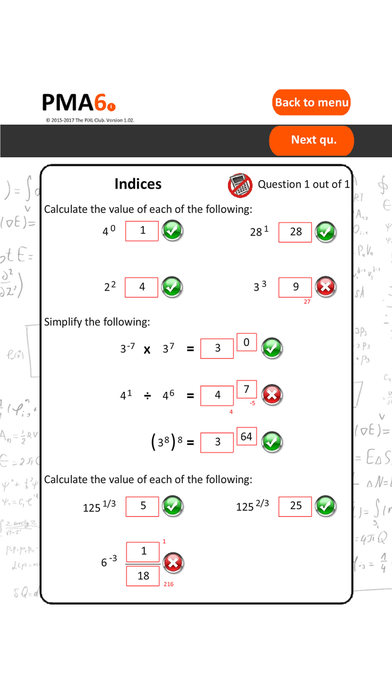 PiXL6 Maths App (A-Level) screenshot 4