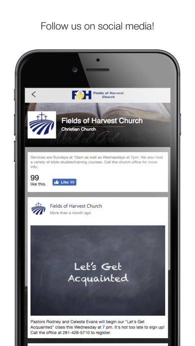 Fields of Harvest Church screenshot 2